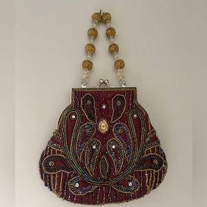 Beautiful beaded purse